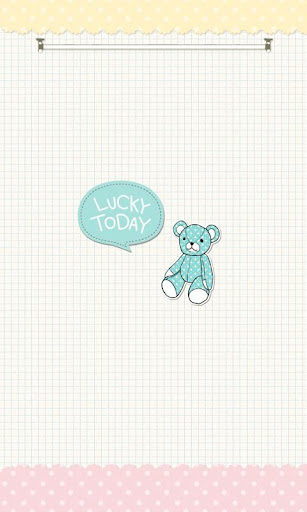 CUKI Theme Teddy Bear Wallpape