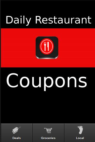 Daily Restaurant Coupons