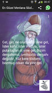 Lastest EN GÜZEL MEVLANA SÖZLERİ APK for Android