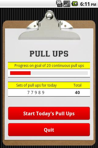    Pull Ups- screenshot  