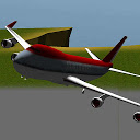 3D Airplane flight simulator 2 mobile app icon