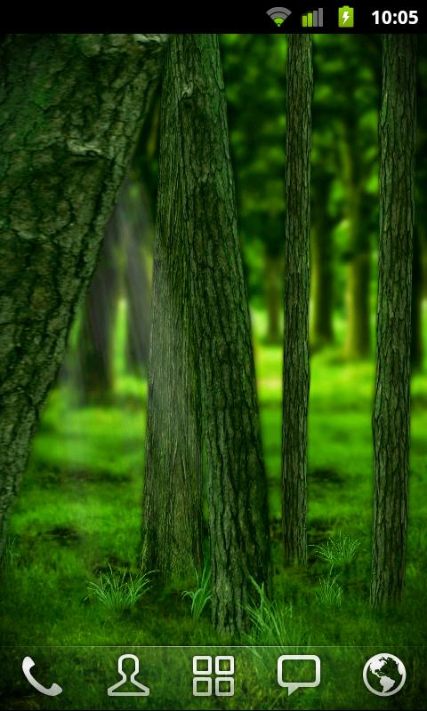 RealDepth Forest LWP Screen 2