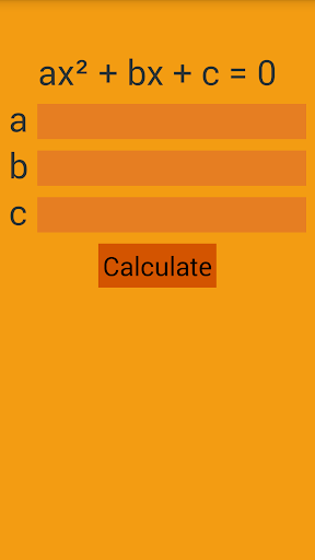 Quadratic Equation