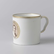 Kop met het portret van Hugo de Groot