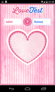 Free LoveTest, True Love Calculator APK for Android