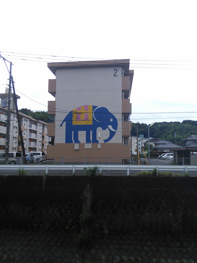 ゾウの壁画