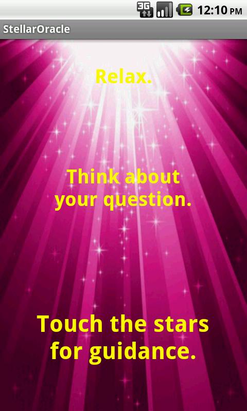 Android application Stellar Oracle + screenshort