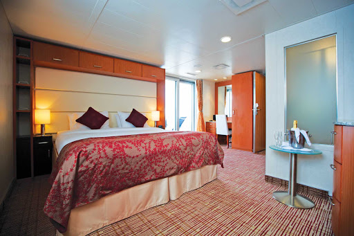 You'll cruise in style in a generously sized suite aboard Celebrity Xpedition.