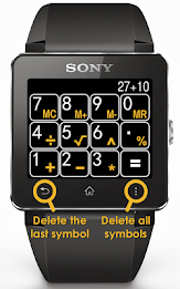 Calculator for SmartWatch poster 1