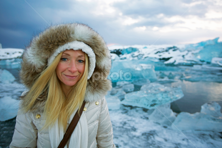 Glacier eyes by Noel Jay - People Portraits of Women