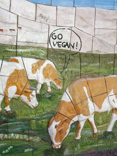 Go Vegan Mural