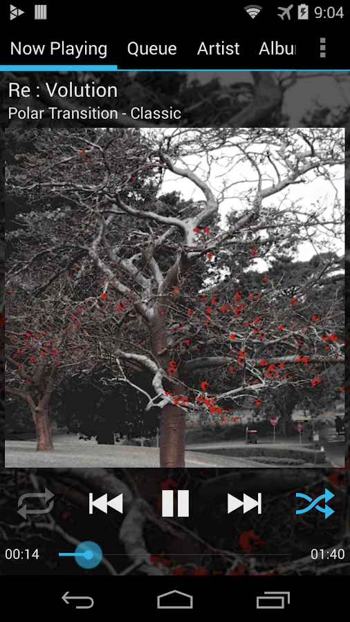 GoneMAD Music Player (Trial) - screenshot