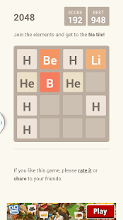 2048 Chemistry App for Android icon