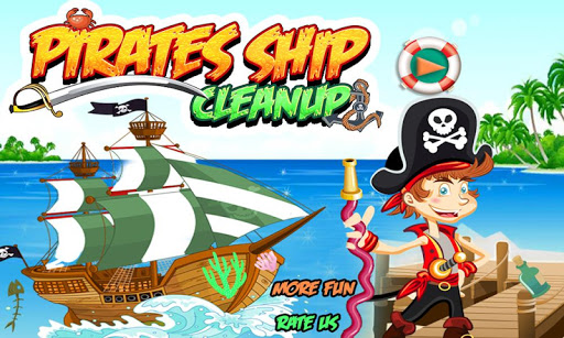 免費下載家庭片APP|Pirate Ship Clean Up app開箱文|APP開箱王