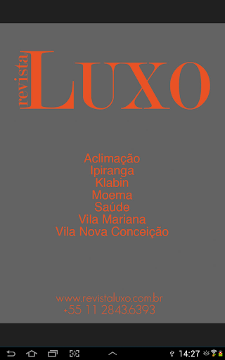 Revista Luxo