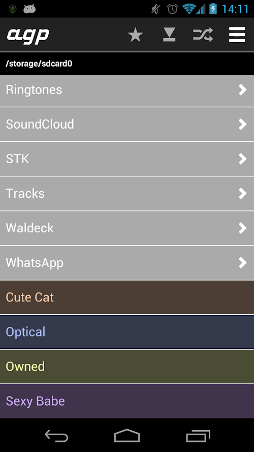 Android application Animated Gif Player screenshort