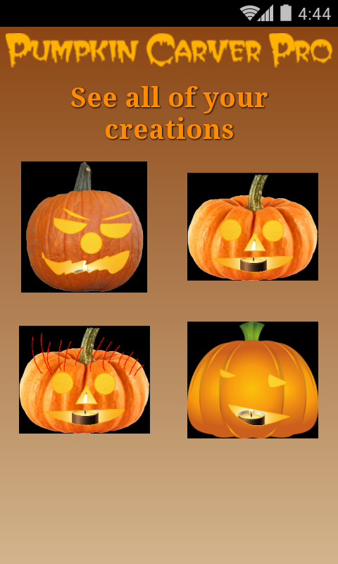 Pumpkin Carver Pro HD Screen 3