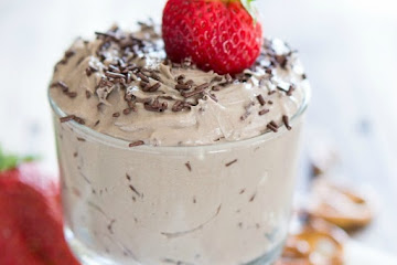 Chocolate Cheesecake Cake Batter Dip