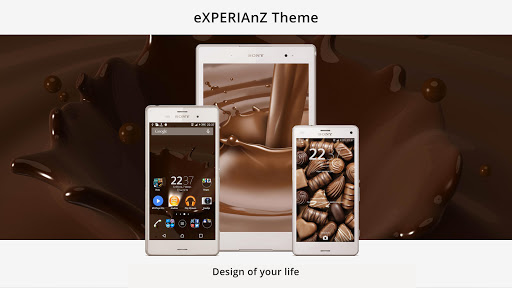 Theme eXPERIAnZ - Chocolate