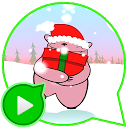 New Year and Christmas Cards mobile app icon