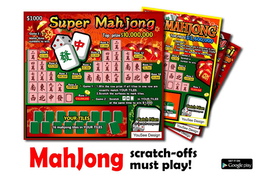 Lottery Scratch Off - Mahjong