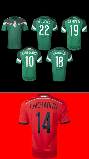 Mexico 2014 Jersey Pack- uccw