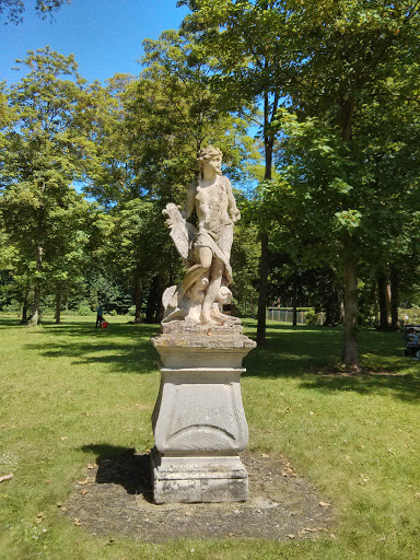 Statue Avec Sa Lyre