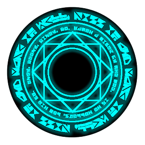 Magic Circuit Wallpaper Full logo