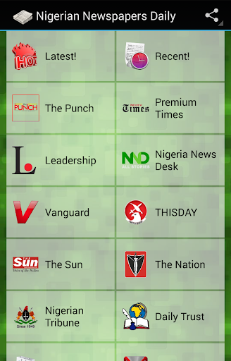 Nigeria Newspapers Daily