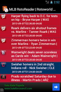 How to download Fantasy Baseball RotoReader patch 1.0 apk for pc
