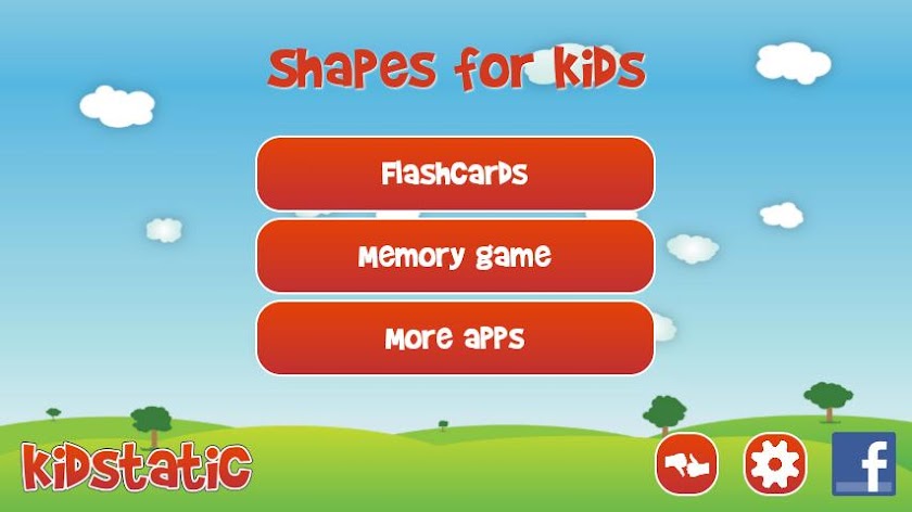 Shapes for kids - Preschool Screen 1
