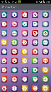 How to download CURSIVE HD ICONS APEX/NOVA/ADW patch 1.0.0 apk for bluestacks