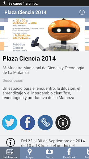 Plaza Ciencia 2014