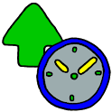 Up Time Widget logo