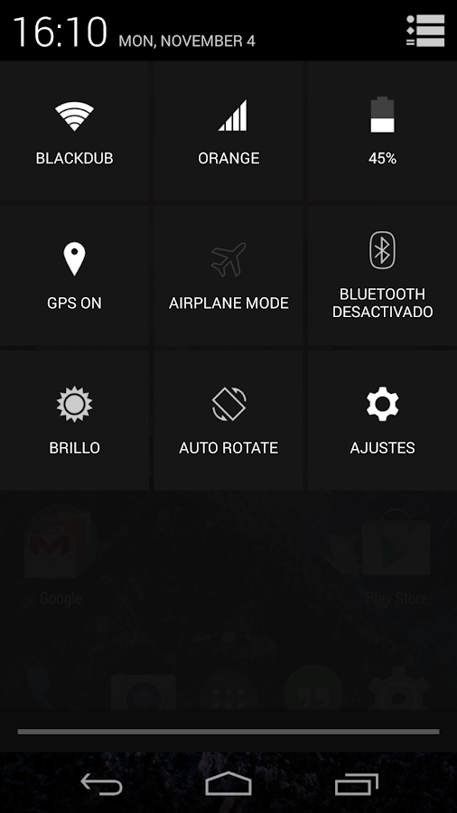 Android 4.4 KitKat Theme - screenshot