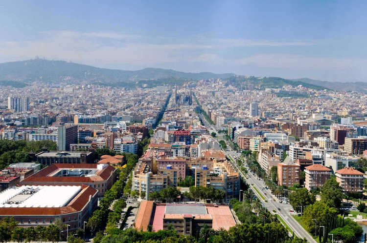 The Barcelona cityscape. The capital of Catalonia, Barcelona is Spain's second largest city and brims with history and plenty of sights to take in. 
