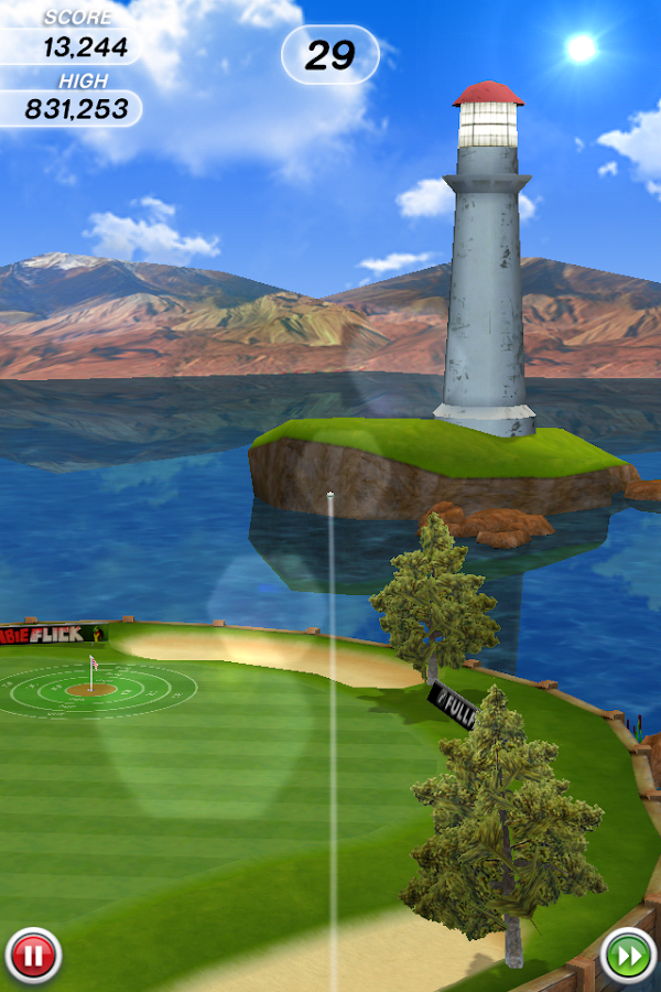 Flick Golf! - screenshot