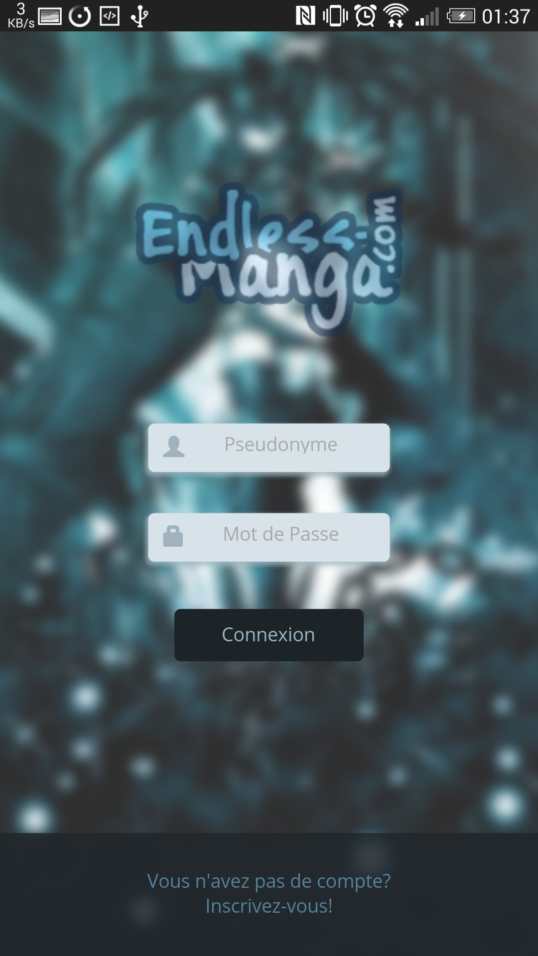 Android application Anime Vostfr - Endless Manga screenshort