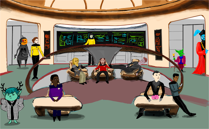 "Space, the final frontier" 3rd version