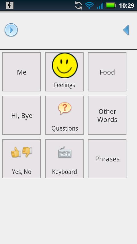 Android application Communication Helper screenshot