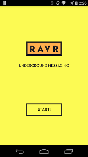 RAVR - Underground Messenger