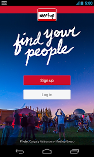 Meetup - screenshot thumbnail