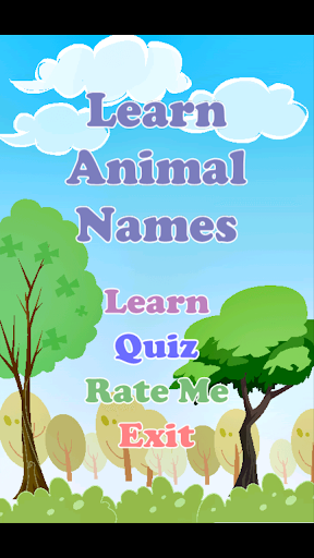 Learn Animal Names