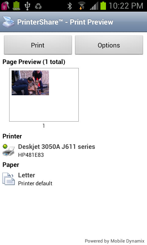 PrinterShare™ Mobile Print - screenshot