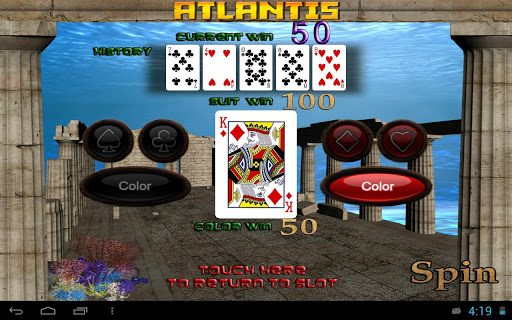 【免費紙牌App】JEWELS OF ATLANTIS SlotMachine-APP點子