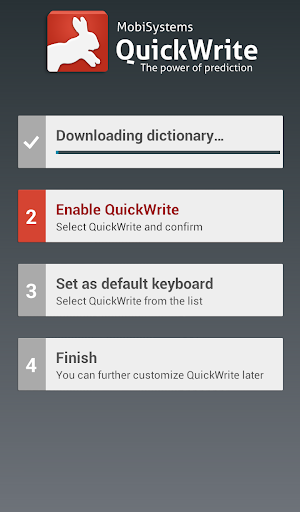 QuickWrite Keyboard Key