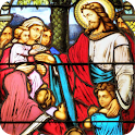 Jesus Blessing Wallpaper logo