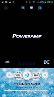 How to download Poweramp Skin Blue Glacial lastet apk for android