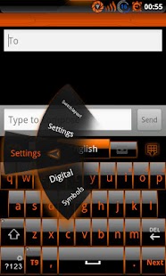 How to download GOKeyboard Theme Glassy Orange 1.1 apk for android