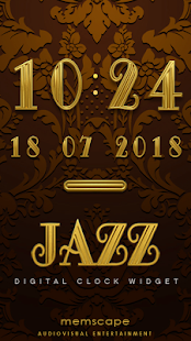 JAZZ Digital Clock Widget